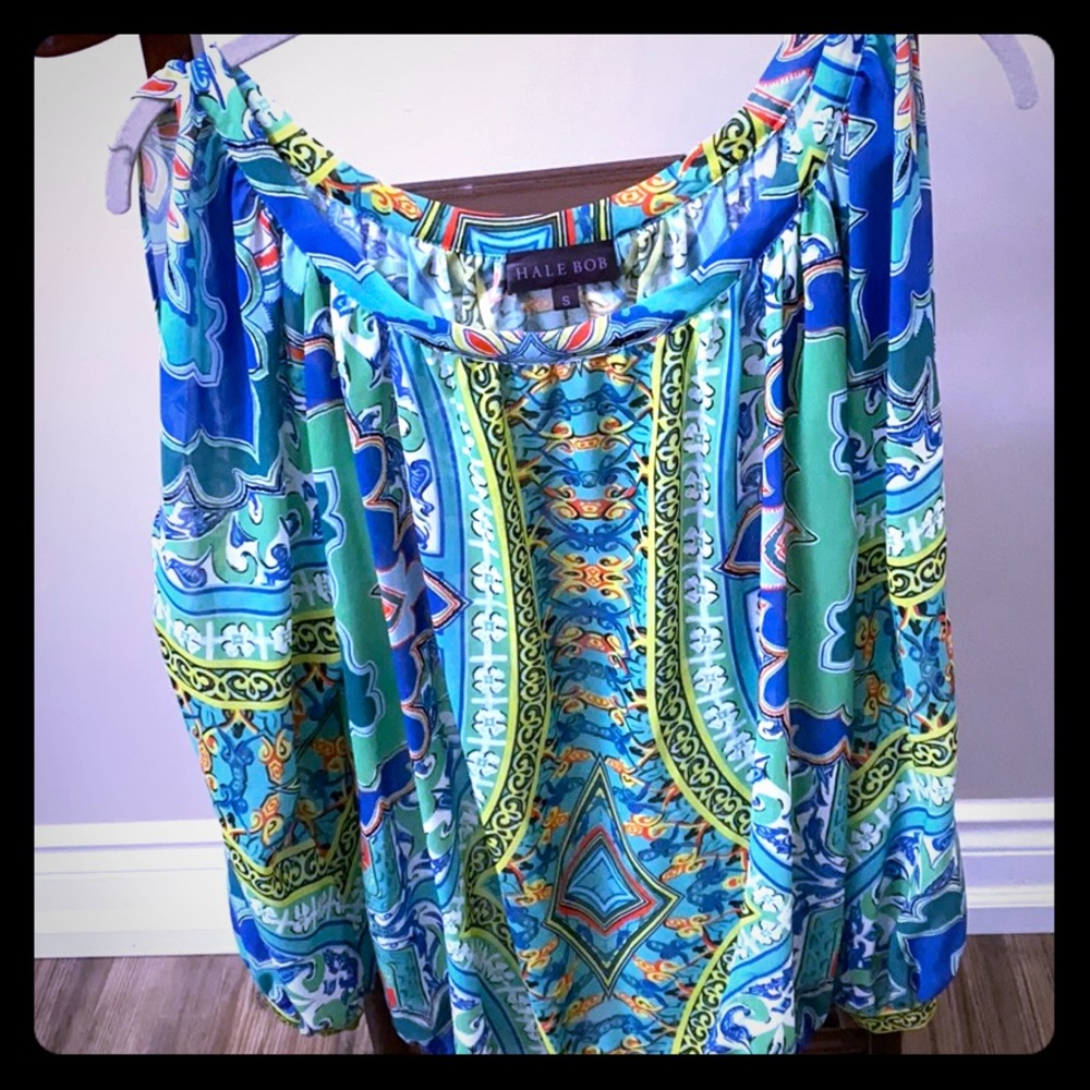 Cold shoulder blouse